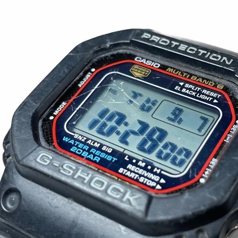 稼働品】CASIO カシオ G-SHOCK GW-M5610-1JF BASIC デジタル 電波ソーラー 腕時計 ブラック | LINEショッピング