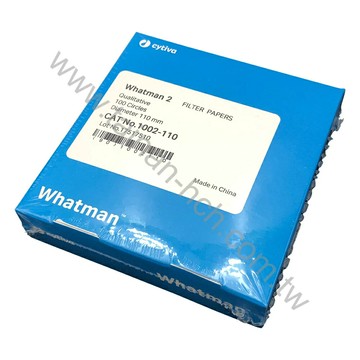 Whatman 定性濾紙 圓形 No.2 11.0cm 100入 1002-110