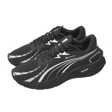 慢跑鞋 Velocity Nitro 4 GTX 男鞋 黑 銀 防水 氮氣中底 路跑 運動鞋 311144-01