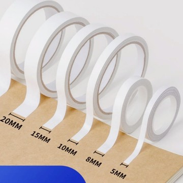 24H出 辦公文具雙面膠帶🔥高黏性手作必備 學生手工雙面膠 超薄幼兒園手工膠帶 雙面膠