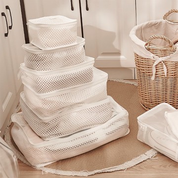 Suzzi 收納洗衣兩用袋 - 8件組 4色可選