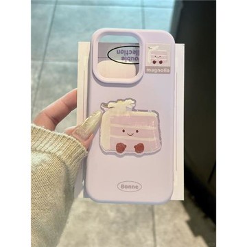 西多士可愛jellycat芋泥小蛋糕適用ihone16promax蘋果15pro手機殼14新款13硅膠