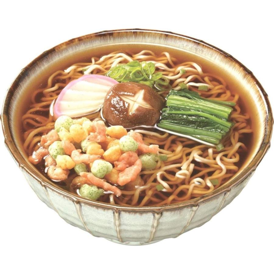 天ぷらそば 5パック 6セット 30食 ノンフライ麺 こえび天