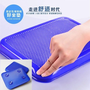 🎣 【加厚硅胶吸盤釣箱坐墊】 防屁股痛釣魚護臀座墊 魔術貼防水透氣高彈｜強力吸盤固定不滑動 易清洗耐磨｜戶外垂釣必備