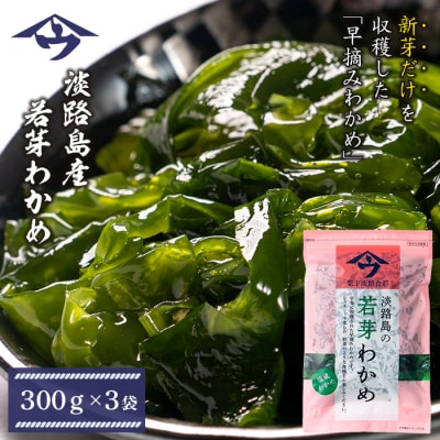 淡路島産 若芽わかめ 300g×3袋