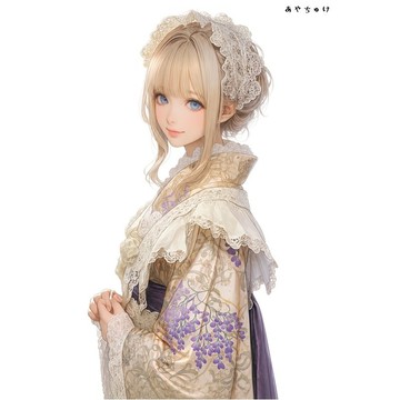 【9 月新作】07-141-0106 人物貼紙 幻想復古浪漫咖啡廳