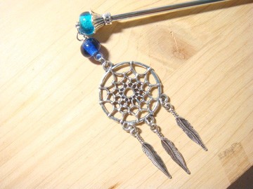 柚子林琉璃 - 捕夢網髮簪 - 水的味道