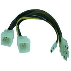 大4P*2 轉 PCI-E 6+2顯示卡電源線