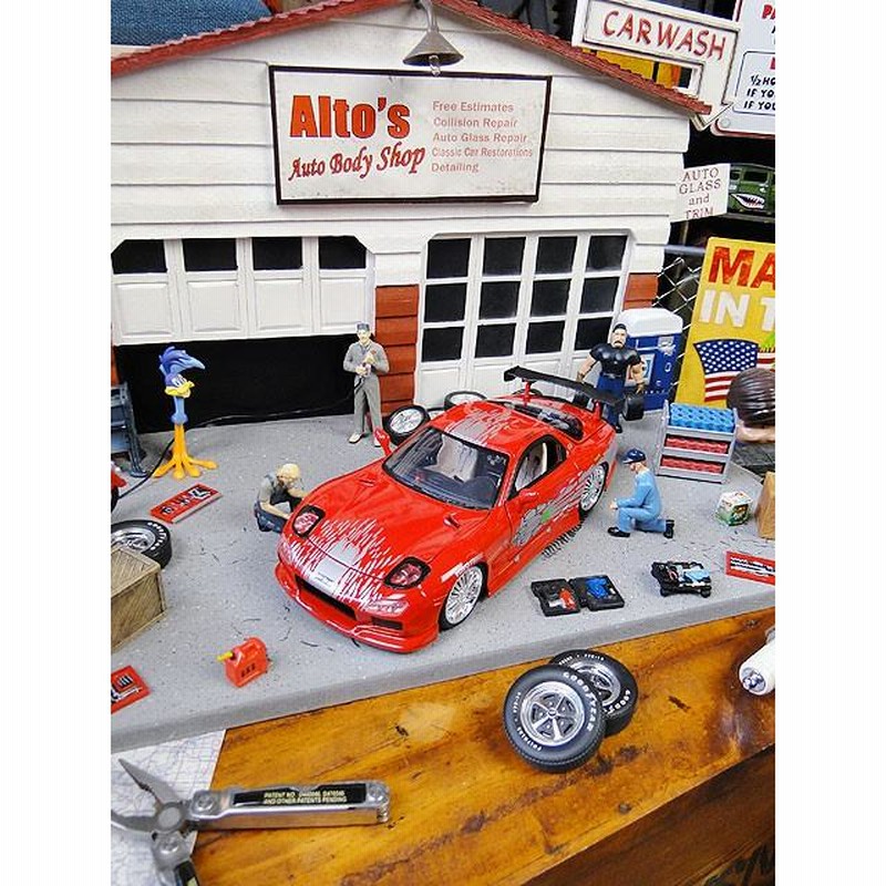 1/64 マッスルマシーン ⑤ RX-7 TIME MICRO 1:64 RX-7 Veilside FNF Orange Diecast Model Car | eBay