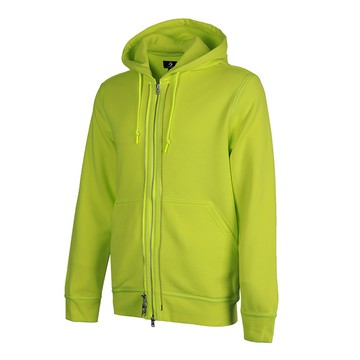 Converse Chuck Taylor 男子 檸檬綠 抽繩 針織 連帽 外套10019463-A09