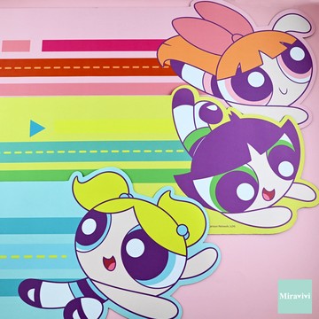 飛天小女警滑鼠墊