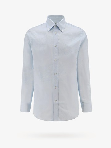 Cotton shirt with iconic embroidery - BERLUTI - gender_Man