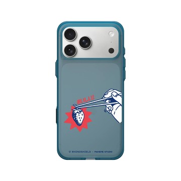 iPhone 17 Pro Max Clear (相機按鈕) 夜幕藍 - Paiheme Studio - 草莓零食