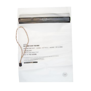 POST GEnERAL 防水袋 Set 2件 - PVC尼龍材質  大  玄黑色