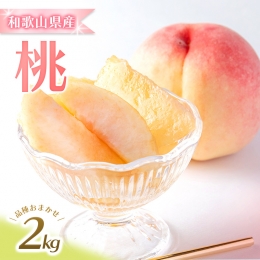 和歌山県産の美味しい桃 約2kg （6～9玉入り） 和歌山 もも モモ 桃 ギフト 贈り物 プレゼント 夏ギフト 果物 フルーツ 人気 産地直送 和歌山県 お取り寄せ