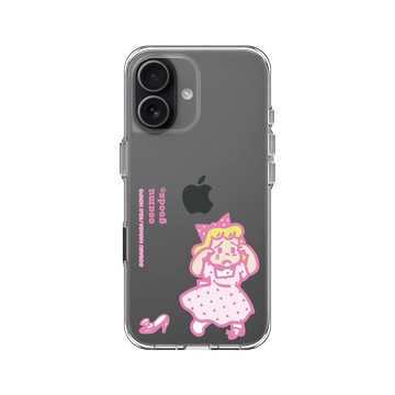iPhone 17 Clear Case（相機按鈕） 透明 - OSAMU GOODS - Betty 遺失了高跟鞋