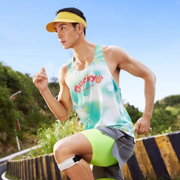 361度飛燃 男士運動背心小劉鴨聯名馬拉松輕便透氣速乾跑步服 652522506