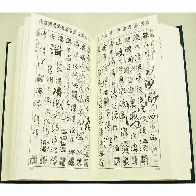 書道 宋四家字典 書道字典 五體字類 五体字類 二玄社 2001年 東南光