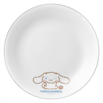 Corelle Brands 康寧餐具 大耳狗 8吋平盤  白色  1個  21.5 x 21.5 x 2cm