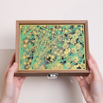 紙藝首飾盒 - 松竹梅 FingerART 紙雕