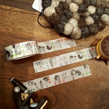 在家最好 紙膠帶 好想睡覺