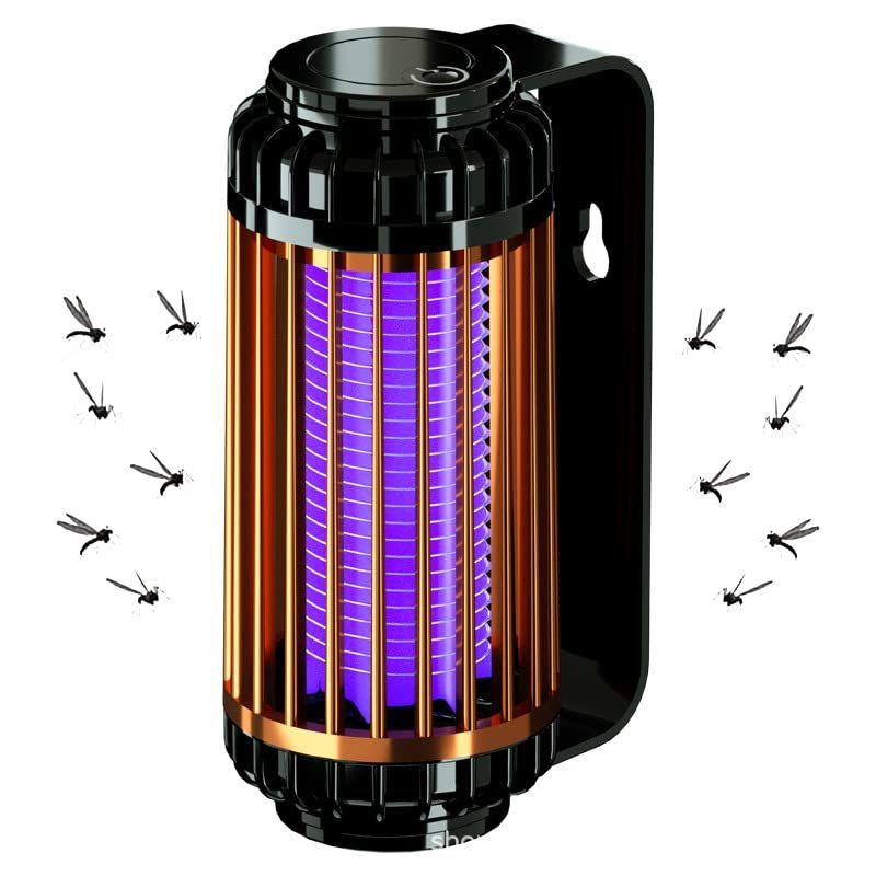 光触媒物理電撃蚊取りランプ壁デスクトップ家庭用屋外寮事務室蚊取り器 電気蚊取り器 電撃殺虫灯 虫除けライト虫取り機 強力蚊除け UV光源誘引