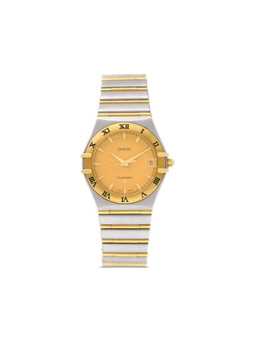 OMEGA - 1990s pre-owned Constellation 33mm - unisex - Sapphire Crystal/stainless steel - One Size - Gold