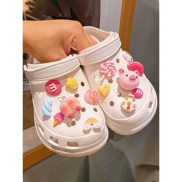 洞洞鞋鞋花crocs鞋上裝飾扣配飾品 卡通智必星公仔鞋貼配件可拆卸