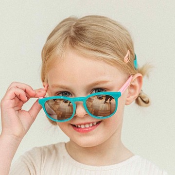 SPUNKID 兒童款 Alisha鏡面太陽眼鏡  薄荷綠