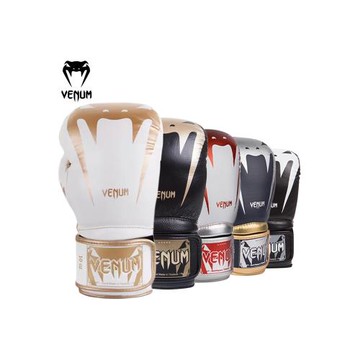 VENUM 毒液GIANT3.0拳擊手套 成人打沙袋訓練散打泰拳真皮拳套