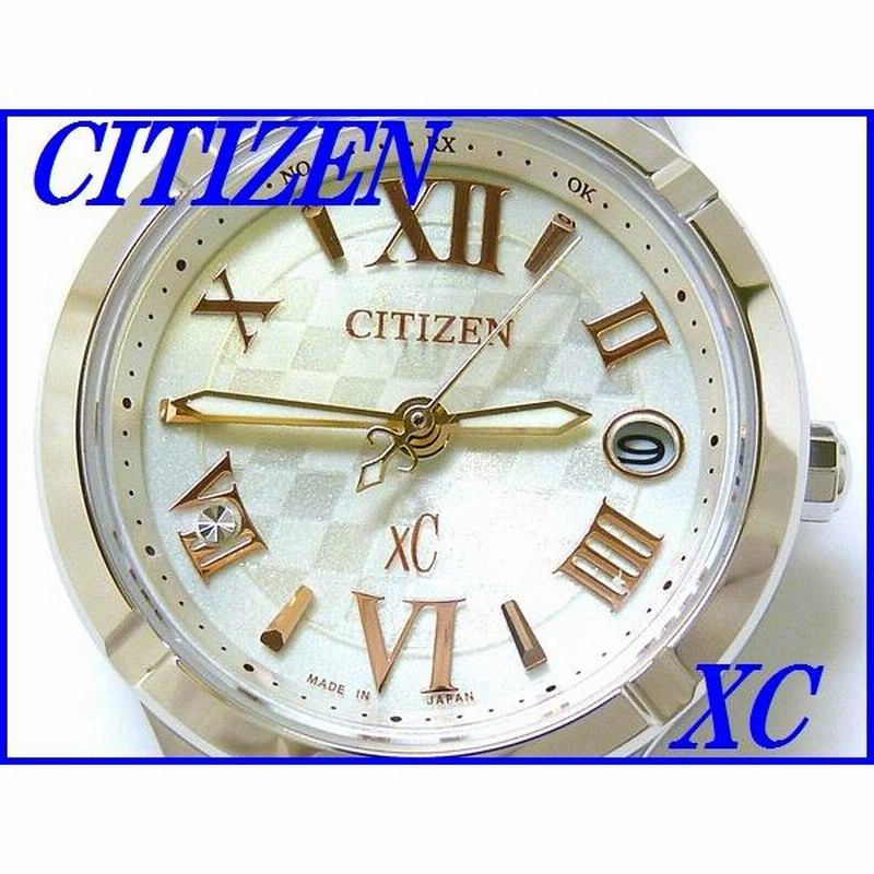 ☆新品正規品☆『CITIZEN XC』シチズン クロスシー ティタニアライン ミニソル エコ・ドライブ電波時計 レディース  ES8080-68A【送料無料】 | LINEショッピング