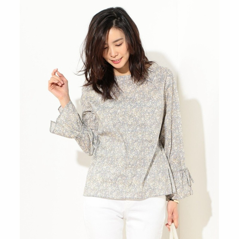 オンワード】 J.PRESS LADIES>トップス 【洗える】リバティプリント 袖 