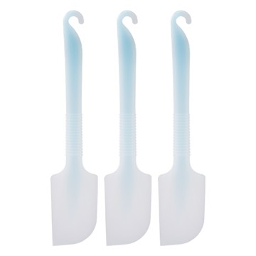 日本ECHO 奶油刮刀-大 一體成型設計 清洗方便衛生 柄部尾端可吊掛設計  顏色隨機  3支