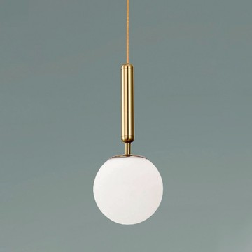 E27白玉玻璃單吊燈 B102-13-62093