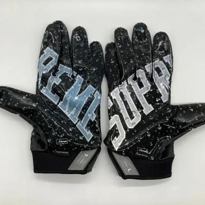 SUPREME シュプリーム 18AW×NIKE Vapor Jet Football Glove ナイキ ベイパー ジェット 4.0 フットボール グローブ レッド