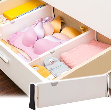 創意伸縮式抽屜隔板(加長款)_2入