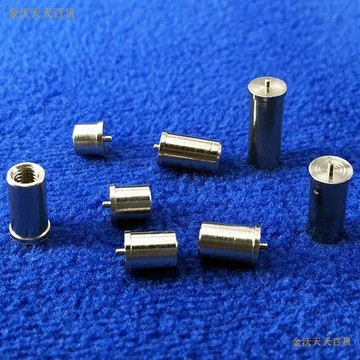【天天】PCB固定焊柱帶盤帶焊針M3焊接銅螺柱 led貼片銅柱頂針定位柱100個