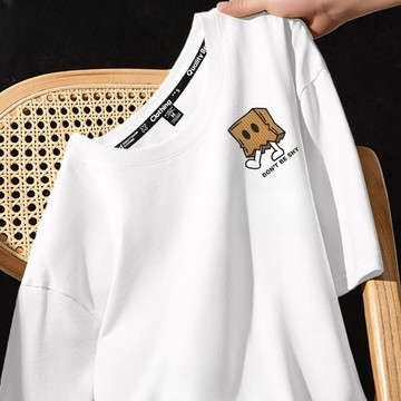 🔥熱銷免運 M-8XL 百搭 男生t恤 潮牌 短t 男t恤短袖 男上衣 寬鬆 重磅短T 韓版t恤 日係 短T