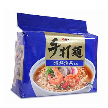維力手打麵海鮮泡菜麵80gx5包 愛買 台灣樂天市場 Line購物
