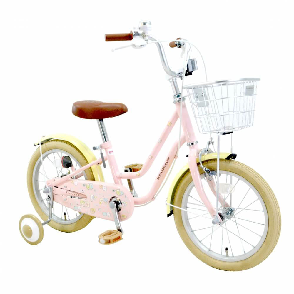 室外 Ides プリンセス 自転車(カゴ、サドル新品) 16インチ