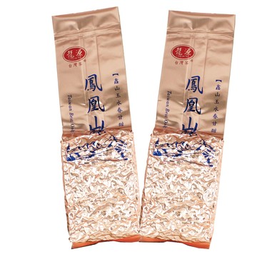 龍源茶品 鳳凰山麓韻花香高山茶葉2包組(150g/包-共300g/附提袋)