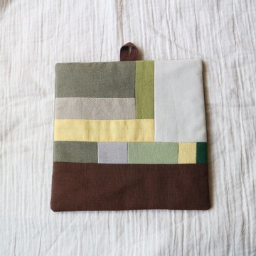 拼布鍋墊 隔熱墊 / 001 森林