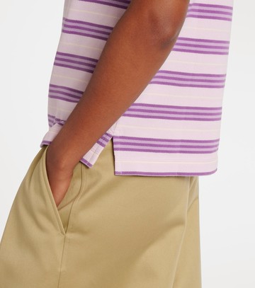 Burberry Icon Stripe cotton polo shirt