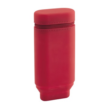 LIHIT LAB. 可站立矽膠筆袋  紅色  1個