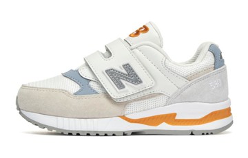 PS NEW BALANCE 530 LOW-TOP SNEAKERS WHITE BEIGE BLUE