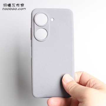 巖砂軟殼適用華碩ZenFone10/9手機殼asus磨砂防指紋12Ultra保護套全包硅膠8/7/6網紅ins純灰色ZenFone11Ultra