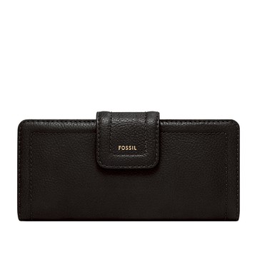 Madison 真皮釦式長夾 (多色可選)