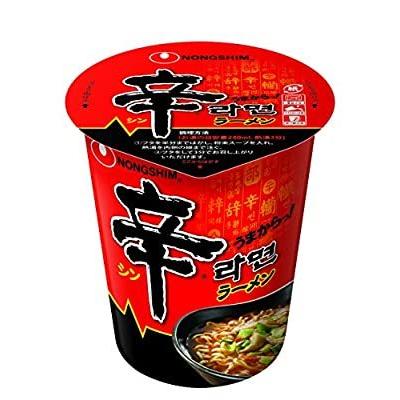 農心ジャパン 辛ラーメンカップ 68g×12個