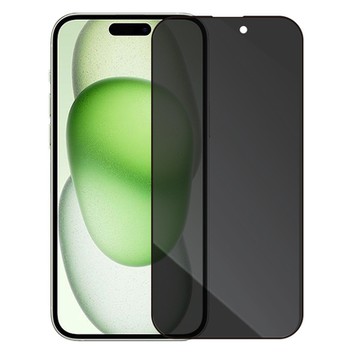 Metal-Slim Apple iPhone 15 Plus 0.3mm 防窺全滿版9H鋼化玻璃貼