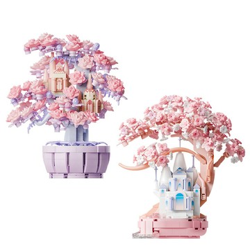 森寶積木 樱花季 花樱绮夢 春樱樹下